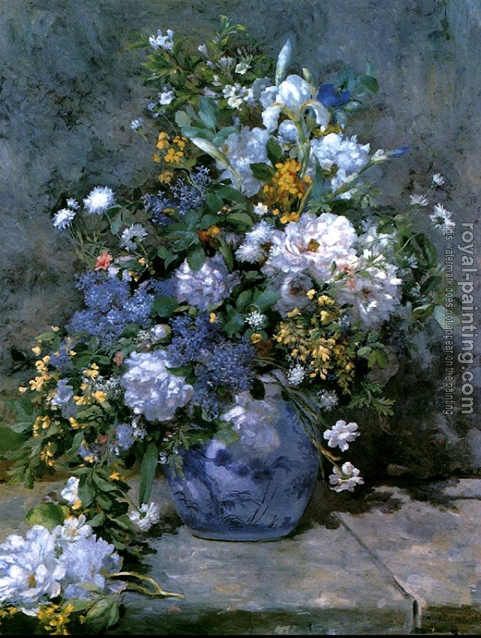 Pierre Auguste Renoir : Bouquet of Spring Flowers